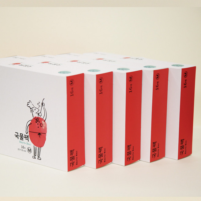 다시1369 국물팩, 16개입, 5세트, 중(M)