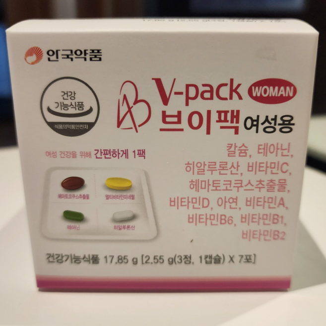 브이팩 여성용 멀티비타민, 28정, 1개
