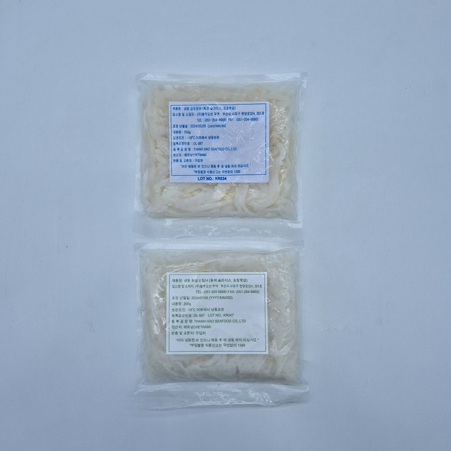 [제니네 제철과일] 여름 갑오징어 물회 세트 200g 산지직송 간편 한끼, 1개