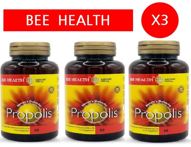 Bee Health 프로폴리스 1000mg 90정 3팩, 3개 - 쿠팡
