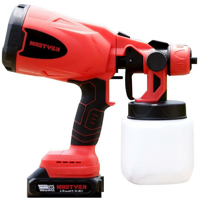 키텀 자동 뿌리고 무선 충전 스프레이 건 풀 세트, 1개