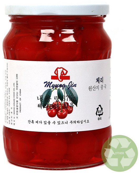 3902. 꼭지체리-375g, 375g, 1개
