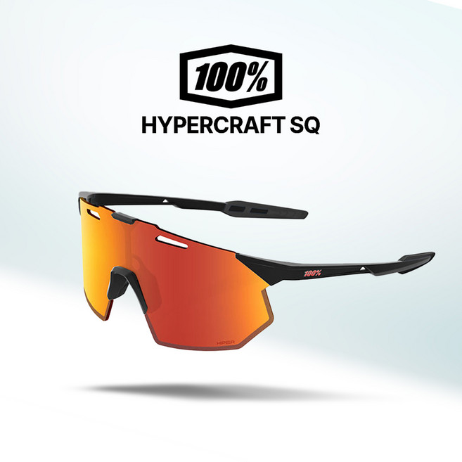 100% 고글 하이퍼크래프트 SQ 자전거 야구 골프 스포츠 선글라스 100퍼센트 100프로(01), 3. 소프트택트블랙/레드미러(03), 1개