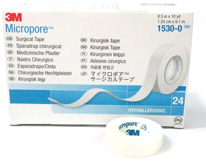 쓰리엠 마이크로포 종이반창고, 1개입, 24개