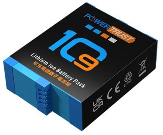 고프로 히어로 11 히어로 9 히어로 10 카메라용 배터리 히어로 9 1011, 1) 1x Battery