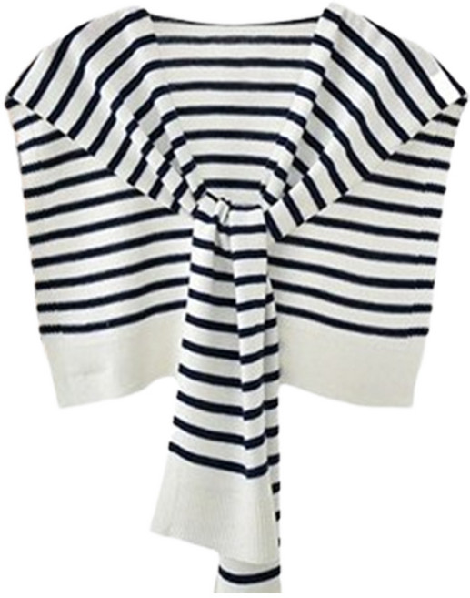 어부바 니트 어깨숄 레이어드 어깨 가디건 머플러