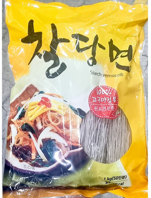 풍년식품 찰당면 1k x10업소용 식자재 식당용 단체 급식용 식재료 대용량, 1kg, 10개