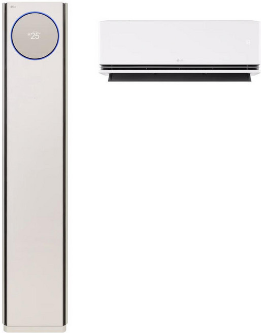 LG 휘센 인버터 절전형 투인원 오브제컬렉션 타워I 5시리즈 FQ18FN5BA2 기본설치비포함, 일반배관형