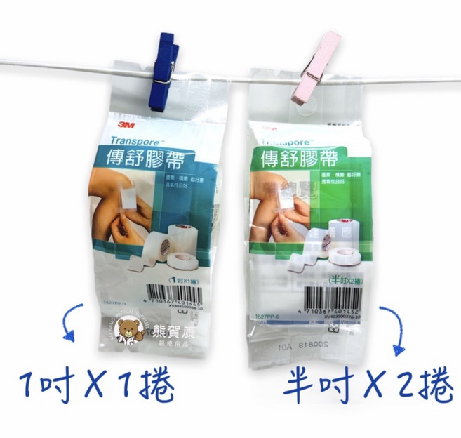 3M 傳舒膠帶 雙眼皮膠帶 雙眼皮貼 公司貨, 1個, 1吋(1入), 透明