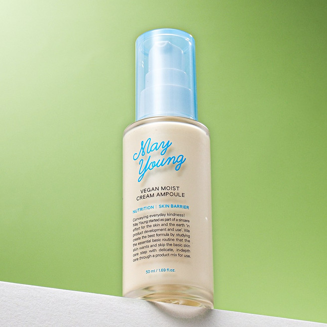 [공식몰] 메이영 비건 모이스트 크림 앰플, 1개, 50ml