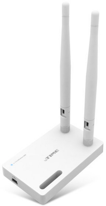 IPTIME N400UA USB 데스크탑 PC 컴퓨터 노트북 인터넷 기가와이파이 외장형 USB무선랜카드, 1개