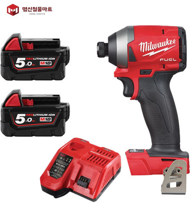 밀워키 임팩트드릴 M18 FID2-502X 2배터리, 1개, 본품 + 배터리2개이상
