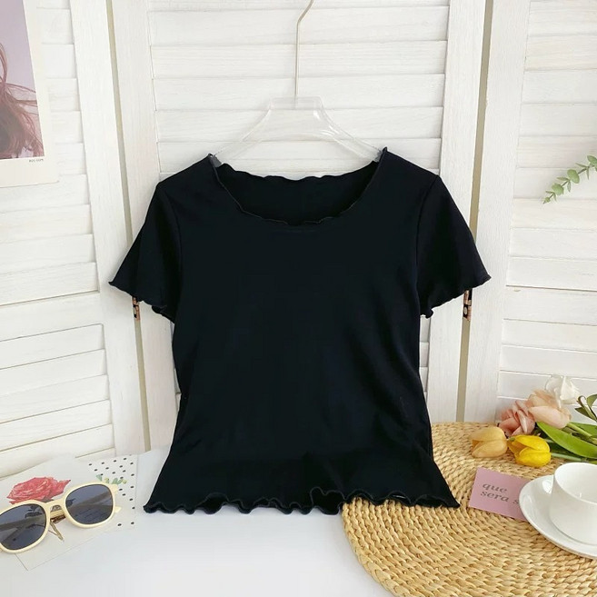 CHILL 韓系吊帶牛仔長洋裝 女生寬鬆休閒連身裙 學生氣質日系穿搭, 上衣-黑