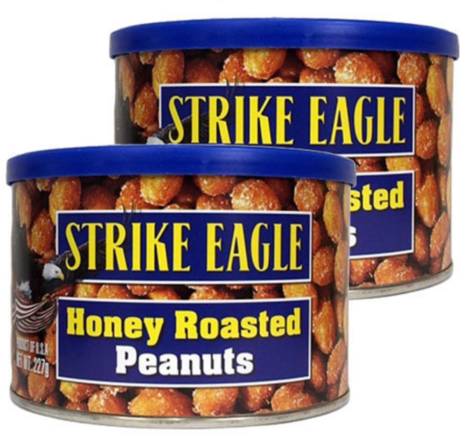칼디 스트라이크 이글 허니 로스티드 피너츠, 2개, 227g