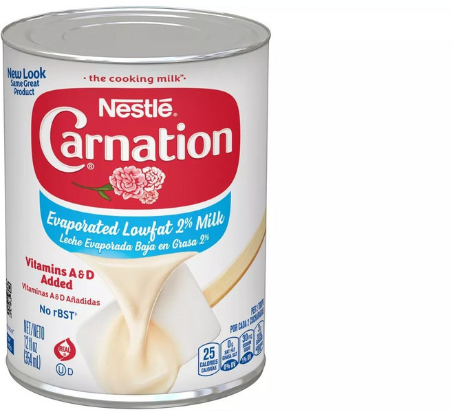 카네이션 에바퍼레이티드 로우팻 밀크, 354ml, 1개, 354ml