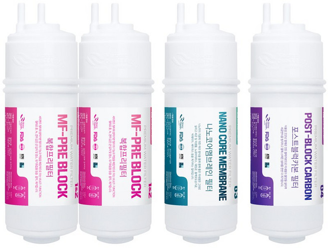 [호환] LG 엘지 WD302GW 교체용 6인치(약 20cm) 3단 프리미엄 정수기필터 2+1+1세트+ 7종키트, 1개