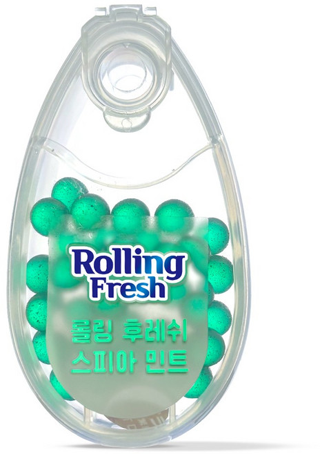 신신제약 롤링후레쉬 스피아민트 30pcs 민트볼 입냄새 구강 구취 제거 먹는가글, 1개, 3g