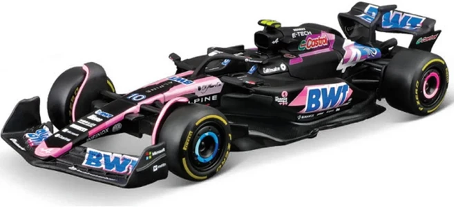 Bbugo 1:43McLaren F1 레드불 레이싱 태그 RB19 라스베가스 베르스타펜 # 1 애스턴 마틴 Amr23 14 BWT 알파, 06 A524 10 Pink