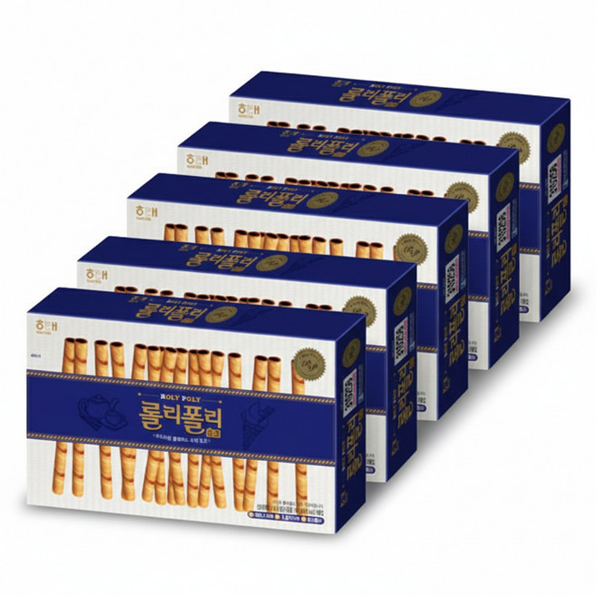 롤리폴리초코 대용량 196g 5개