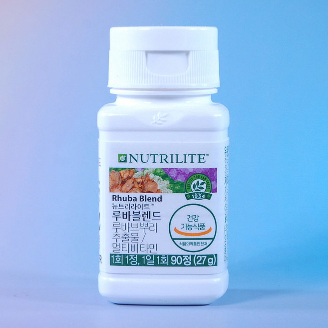 암웨이 루바블렌드 (90정/3개월분) + 머슬파워 부스터 (오미자추출) [우체국택배]