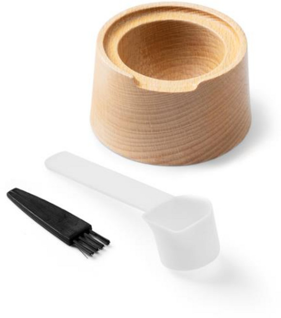 네스프레소 버츄오 캡슐용 알루미늄 호일 씰링 커버 키트 커피 액세서리 나무 재사용 캡슐 충전 랙, 01 라이트 그레이