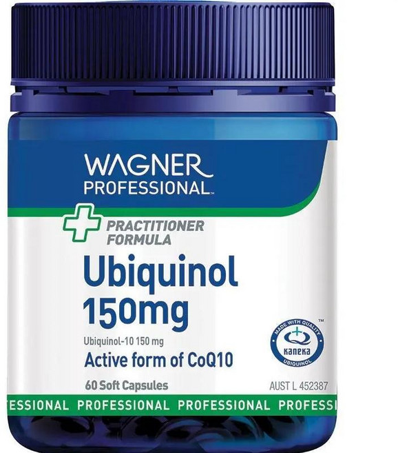 호주 와그너 Wagner Ubiquinol Soft Capsules 유비퀴놀 150mg 소프트 캡슐, 3개, 60정