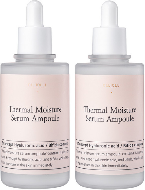 올리올리 온천수 비피다 수분앰플 100ml, 2개