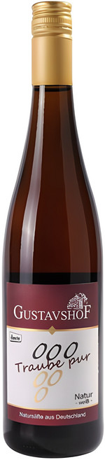구스타프호프 트라우벤사푸트 화이트 유기농 무알콜 포도주스, 730ml, 1개