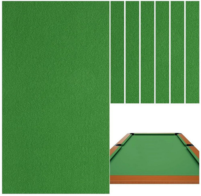 Professional Pool Table Felt 8FT Billiard Pool Table Cloth Polyester Felt Replacement Kit Snooker, Professional Pool Table Felt,