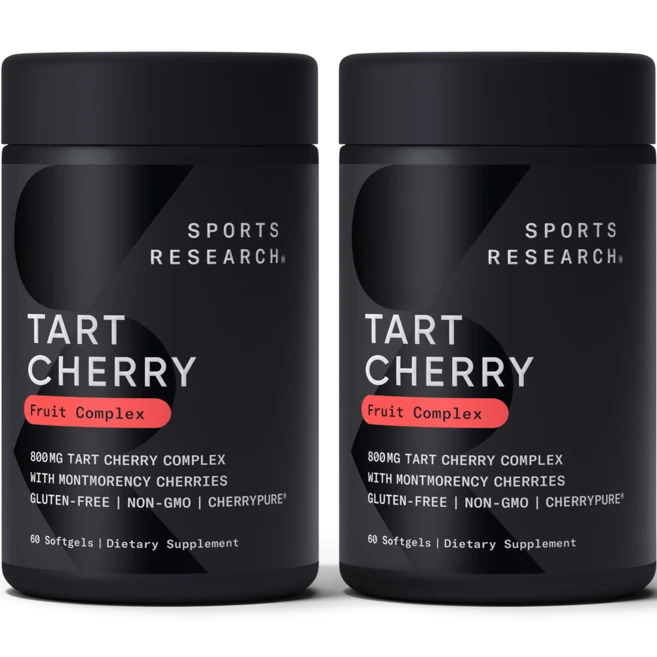 스포츠리서치 타트 체리 컨센트레이트 800mg 소프트젤, 60정, 2개 - 쿠팡