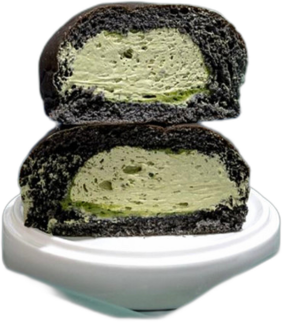 연세우유 말차빵 생크림빵, 3개, 145g