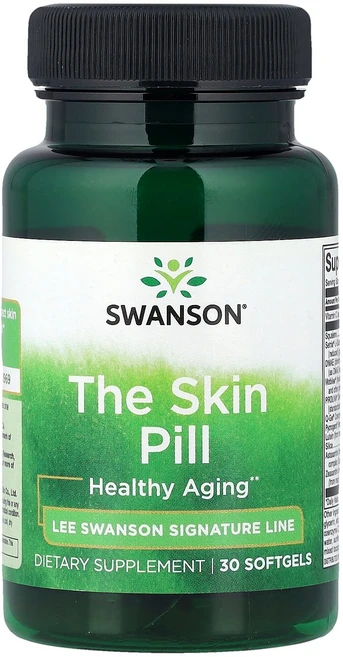 스완슨 Swanson The Skin Pill 30 Softgels, Swanson, Skin Pill, 소프트젤 30정, 1개, 30정 - 쿠팡