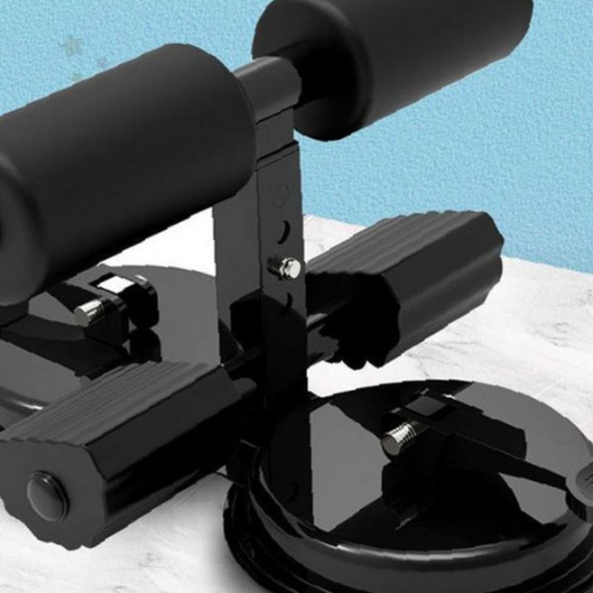 흡착식 복근운동기구 윗몸일으키기 보조기구 홈트레이닝 실내운동 코어 싯업보조, 더블 블루