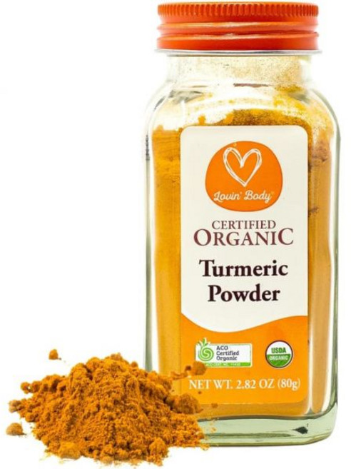 Chef's choice 셰프스 초이스 유기농 강황 가루 2.8온스 (80g) 러빙바디 일본 출고 향신료, Chef's choice 셰프스 초이스 유기농 강황 가, 80g, 1개