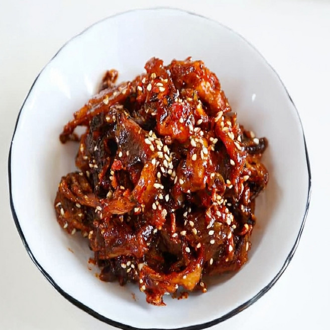 명식품본사 명태껍질강정볶음 [중포장] 명태볶음, 1개, 500g