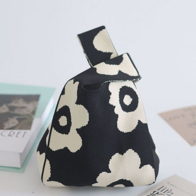 韓系針織包 手提包 編織包