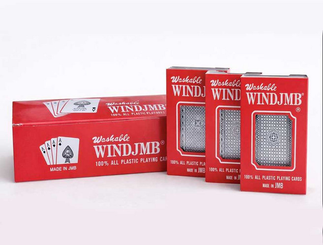 홀렌 JMB 윈드 포커 트럼프 카드 12개 일본산, 블랙