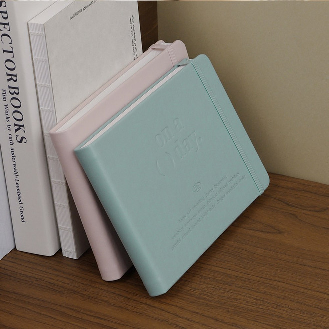 2026 온어데이 다이어리 위클리 양장 다이어리 날짜형 일기장 26년 업무용 회사 미니 다이어리, 와이드_클라우디블루