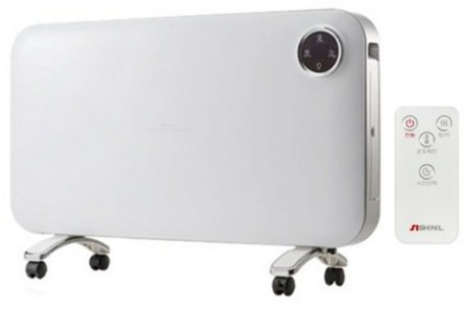 신일 벽걸이겸용 리모컨 컨벡션 히터, SEH-PA2001WS