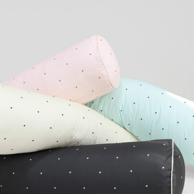 스누즈 몽글몽글 먼지없는 원형 바디필로우 커버, 민트