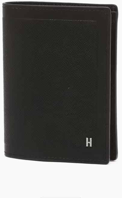 헤지스 아이덴티티 천연 소가죽 중지갑