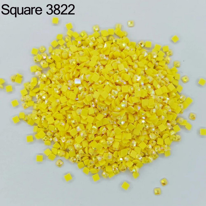 스퀘어 라인 모자이크 컬러 자수 페인팅 제작 선물, C. 50g, 25. AB Square 3822, 1개