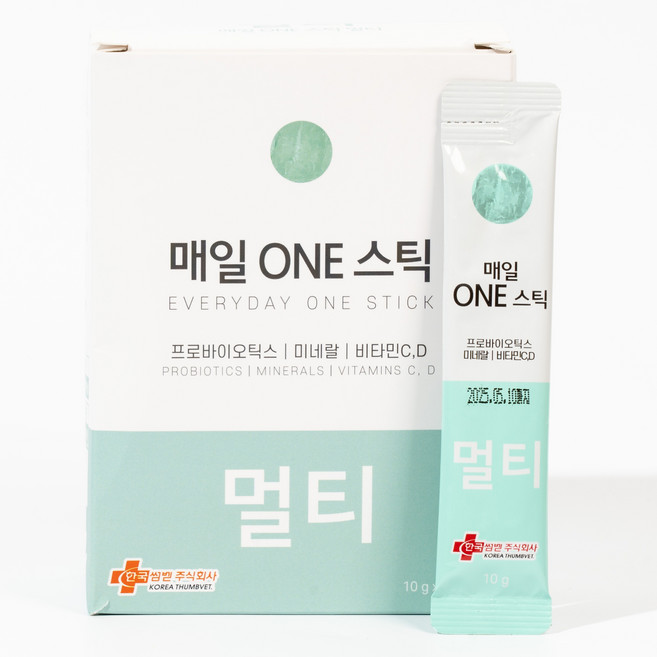 매일ONE스틱 매일원스틱 강아지 고양이 기능성 종합 영양제 프로바이오틱스, 1개, 종합영양제, 30회분
