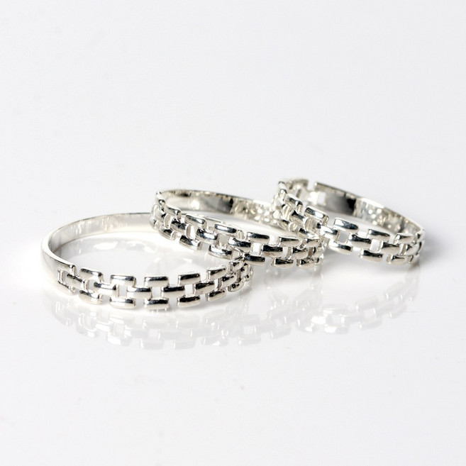 순은 925 렉스 데일리 체인 반지 (S9411R)