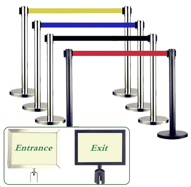 IS 스텐 벨트 차단봉 2m 3m, 1개