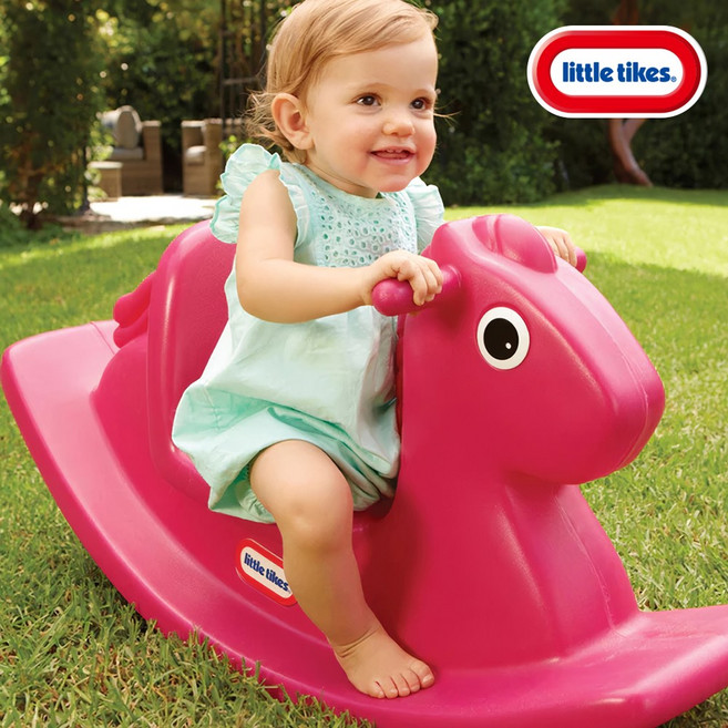 리틀타익스 흔들말 핑크, 1개