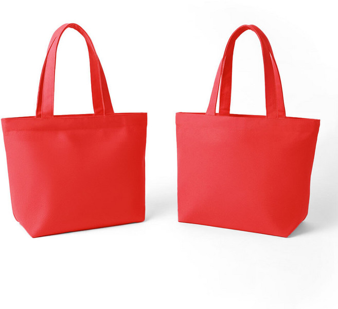 가볍고 간편한 데일리 패브릭 무지 기본형 미니 손가방