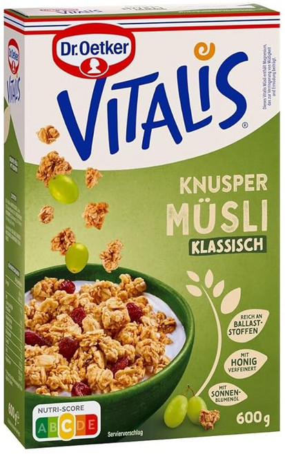 비탈리스 뮤즐리 클래식 건포도 600g