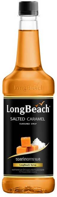 LongBeach 海鹽焦糖果露糖漿, 1個, 740ml