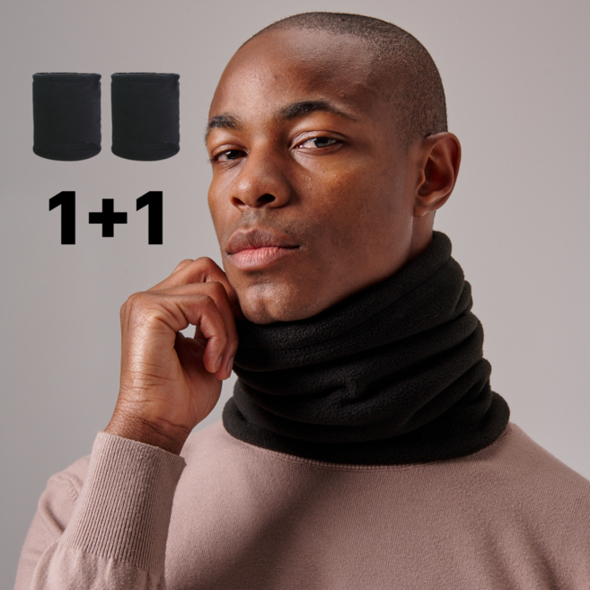 [제이에스탑] 보온 방한 아웃도어 기모 넥워머 2개